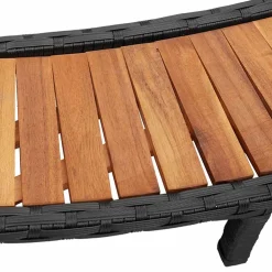 vidaXL Piscina Y Spa-Revestimiento de bañera de hidromasaje con almacenaje y escalón