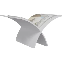 vidaXL Armarios Y Almacenamiento-Revistero de madera de pie