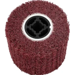 vidaXL Accesorios Para Herramientas-Rodillos de Lijado 3 pcs Rojo 12 x 12 x 10 cm Fibra sintética
