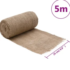 vidaXL Rollo de yute 0,25x5 m 100% yute 200 gsm Online