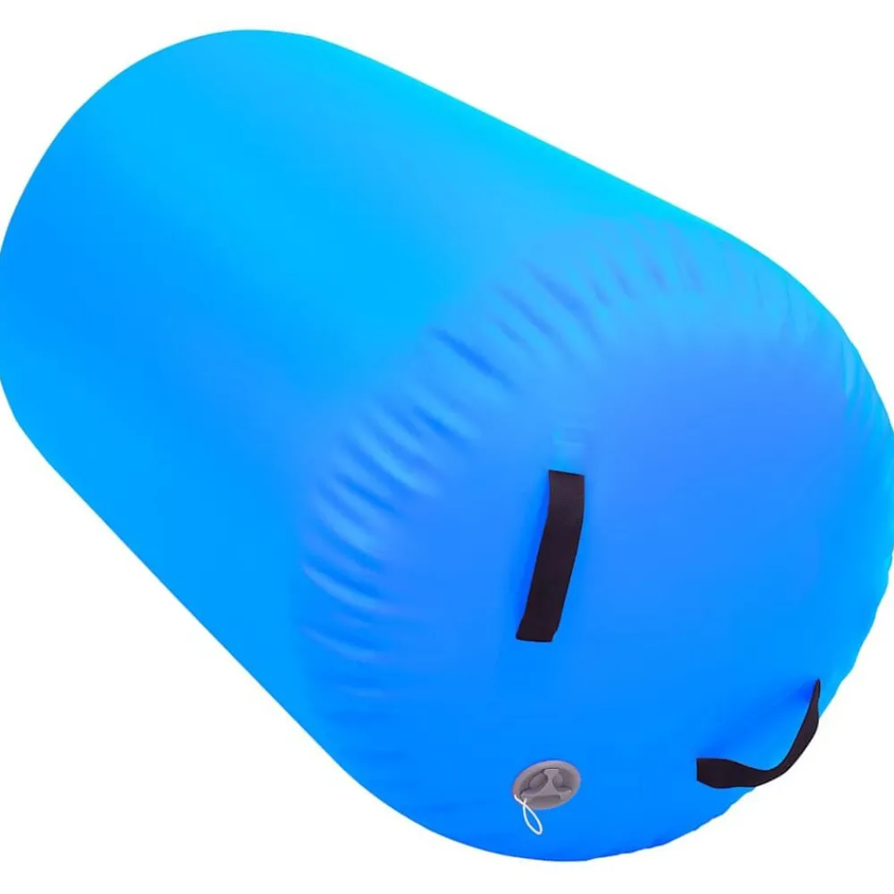 vidaXL Rollo hinchable de gimnasia con bomba PVC 100x60 cm Azul Best