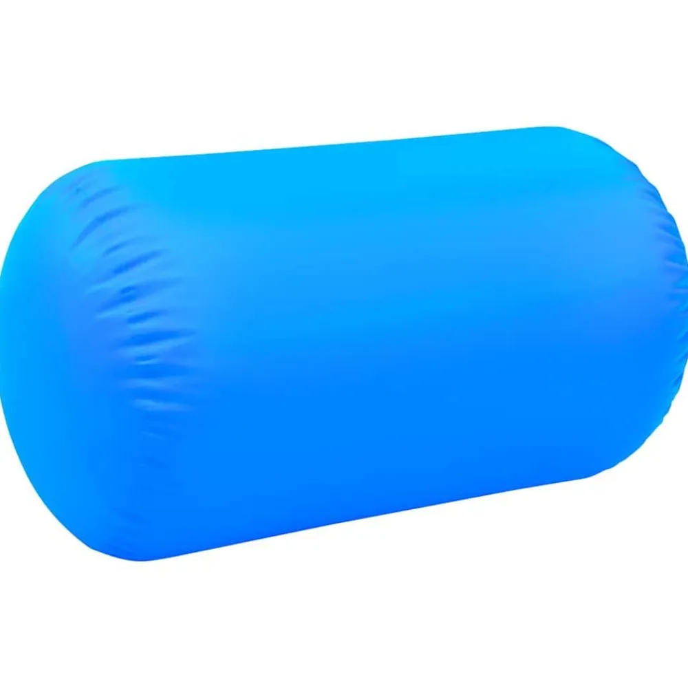 vidaXL Rollo hinchable de gimnasia con bomba PVC 100x60 cm Azul Best