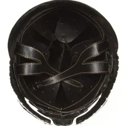 vidaXL Arte Y Ocio-Réplica de casco de caballero medieval fantasía LARP acero plateado