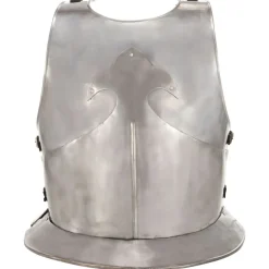 vidaXL Réplica de coraza de armadura medieval LARP acero plateado Best
