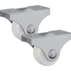 vidaXL Accesorios De Bricolaje-Rueda 2 pcs 42 x 11,5 x 29 mm Hierro