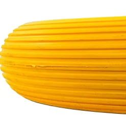 vidaXL Manipulación De Materiales-Rueda de carretilla con eje macizo PU 4.00-8 390 mm