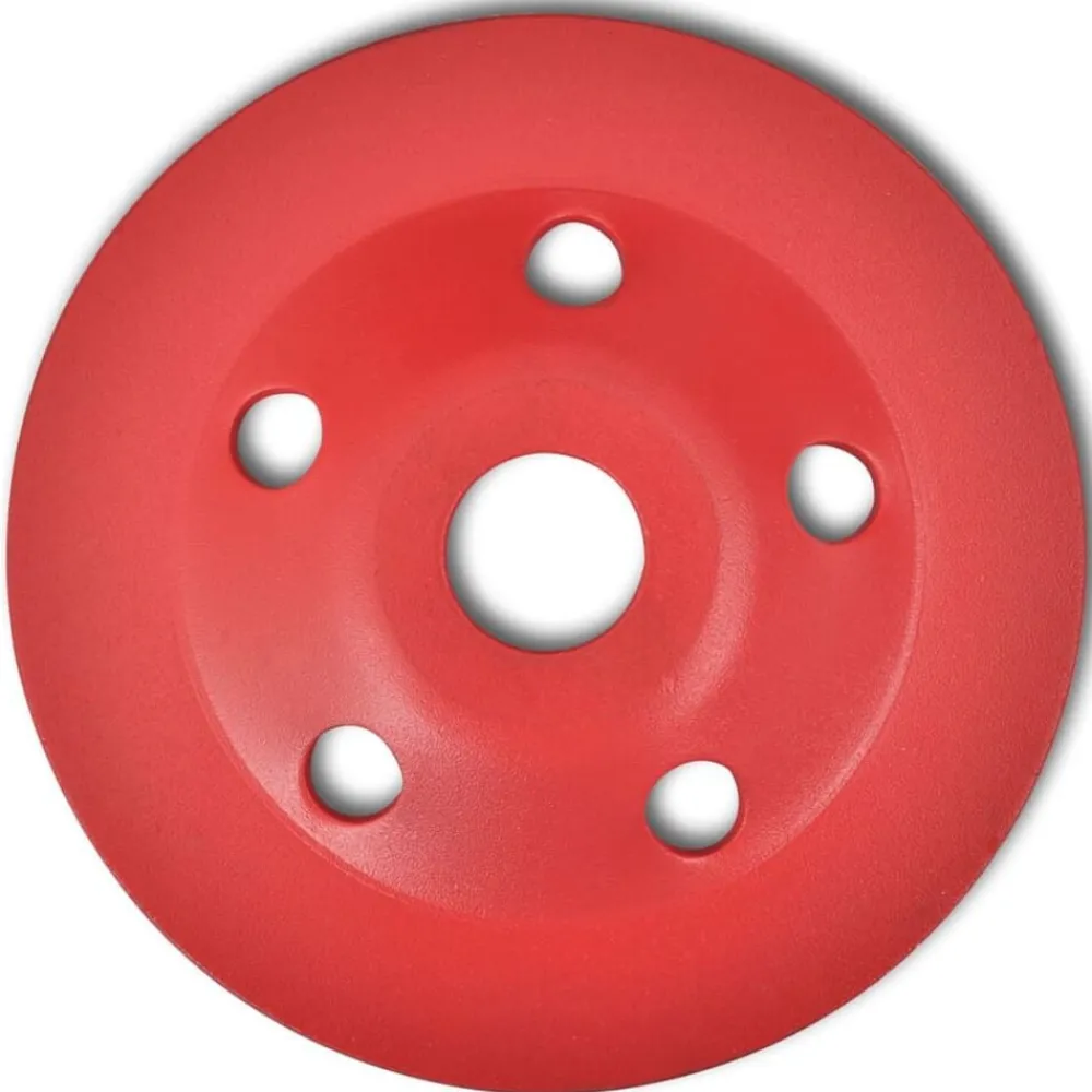 vidaXL Rueda de lijado copa diamante doble fila 125 mm Discount