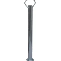 vidaXL Piezas Y Accesorios Para Vehículos-Rueda de remolque 2 tubos soporte 2 abrazaderas divididas 60 mm