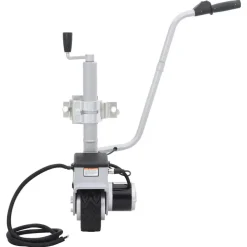 vidaXL Piezas Y Accesorios Para Vehículos-Rueda jockey de remolque motorizada aluminio 12 V 350 W