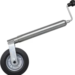 vidaXL Rueda jockey de remolque 48 mm con 1 abrazadera dividida Best