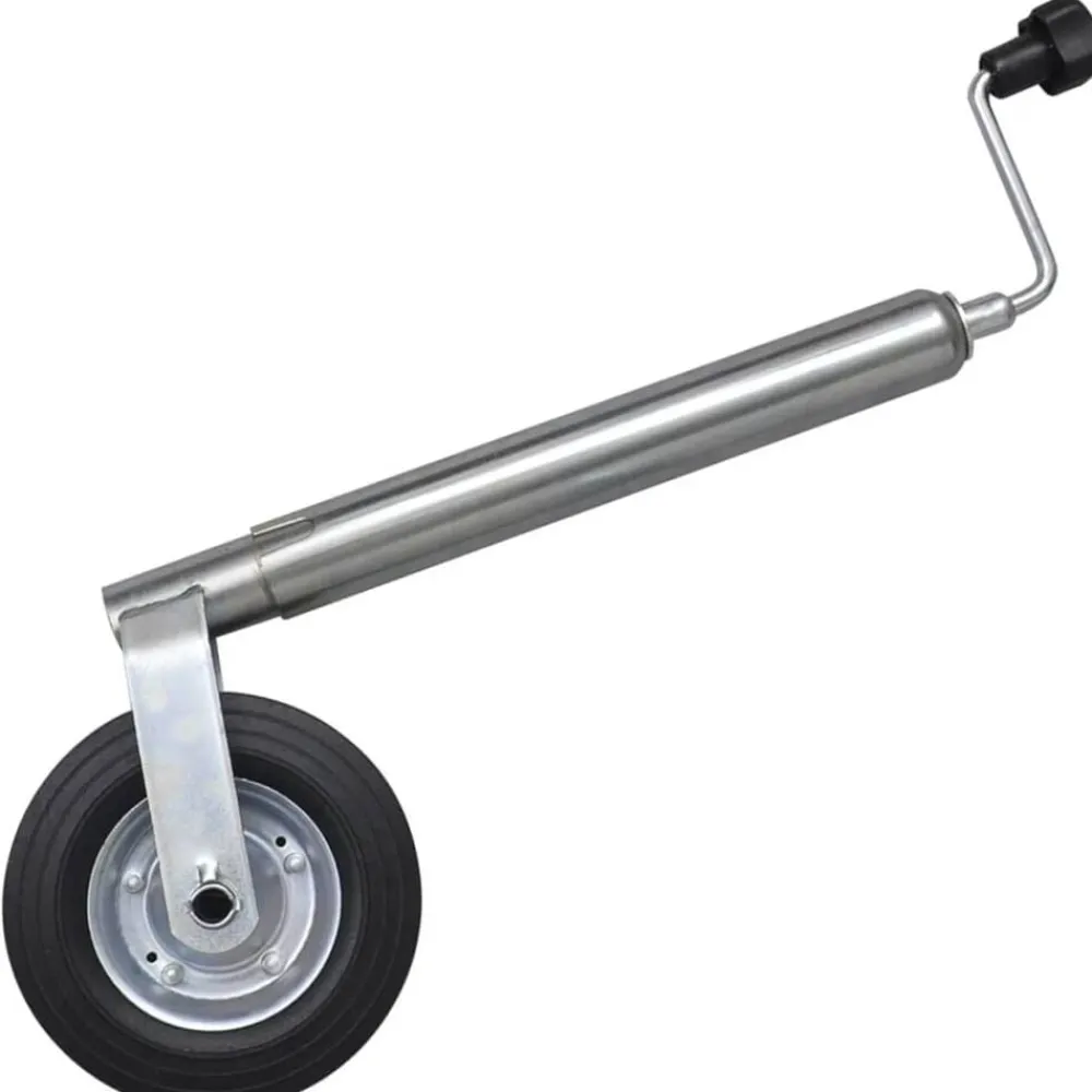 vidaXL Rueda jockey de remolque 48 mm con 1 abrazadera dividida Best