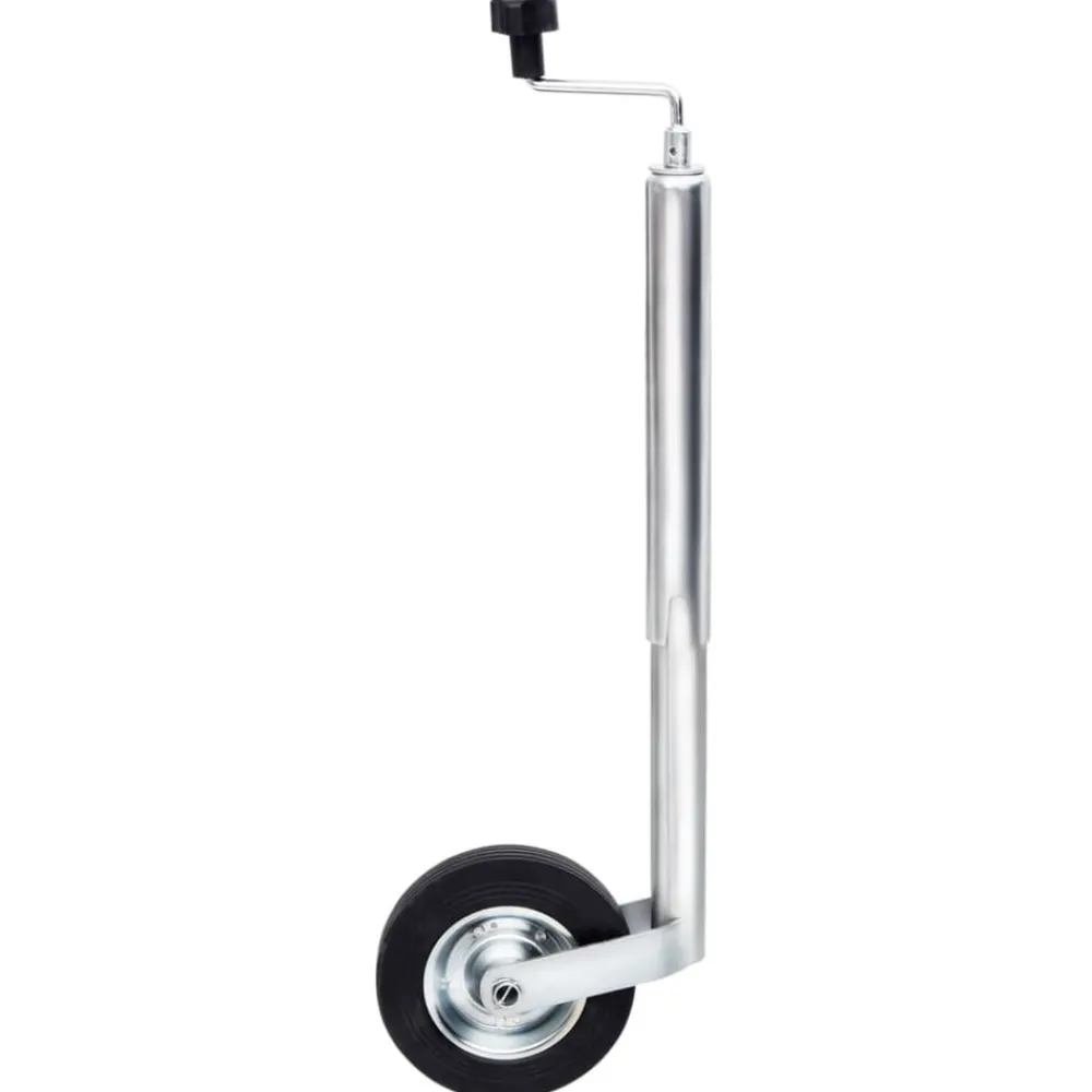 vidaXL Rueda jockey para remolque 48 mm acero galvanizado Outlet