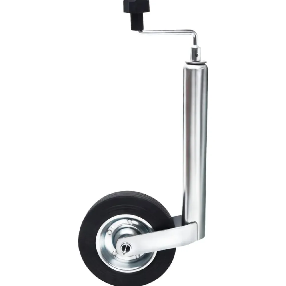 vidaXL Rueda jockey para remolque 48 mm acero galvanizado Outlet