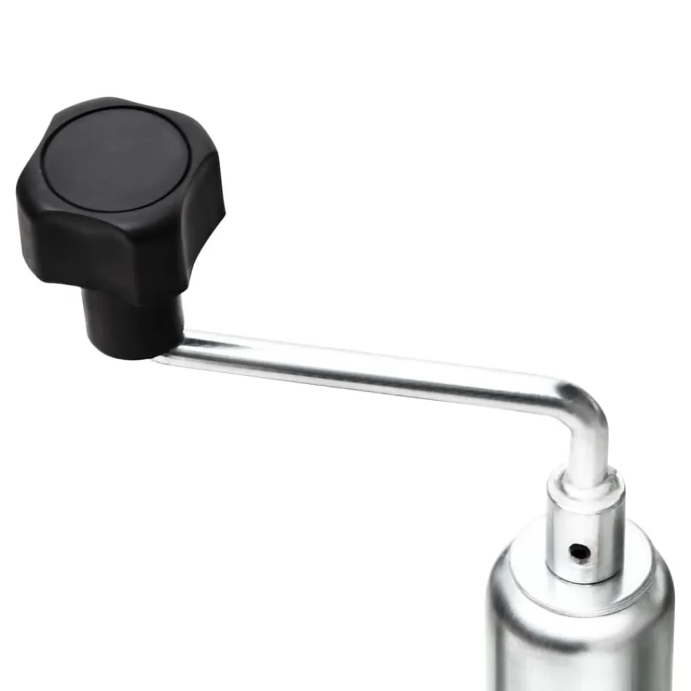 vidaXL Rueda jockey para remolque 48 mm acero galvanizado Outlet