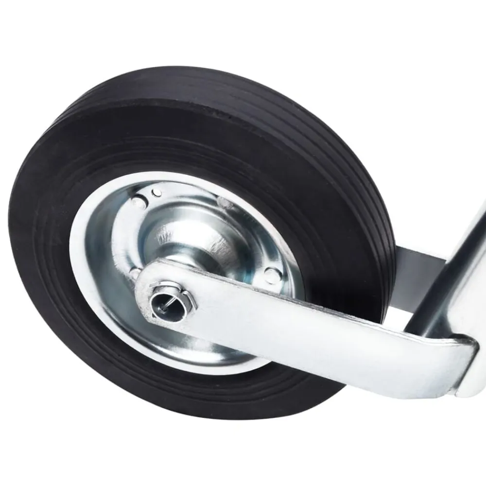 vidaXL Rueda jockey para remolque 48 mm acero galvanizado Outlet