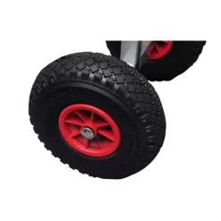 vidaXL Rueda para muelle Plateado Clearance
