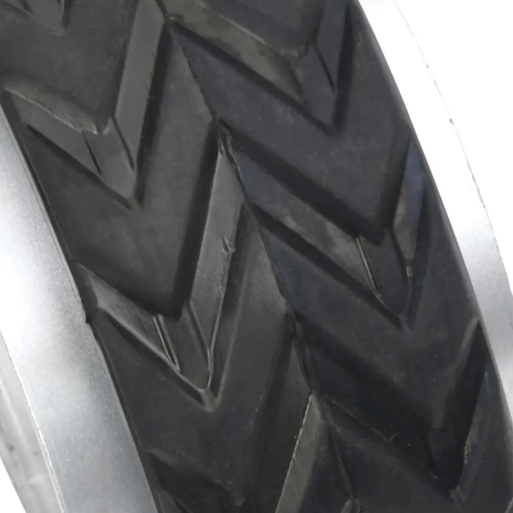 vidaXL Piezas Y Accesorios Para Vehículos-Rueda para rueda de remolque jockey aluminio y goma Ø19,5x10 cm