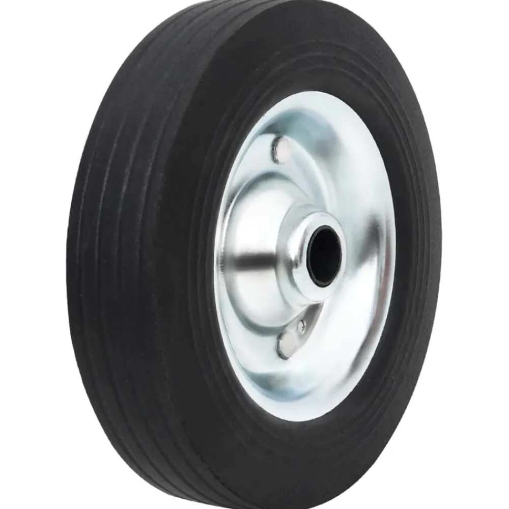 vidaXL Rueda para rueda jockey acero y caucho macizo Ø20x5 cm Discount