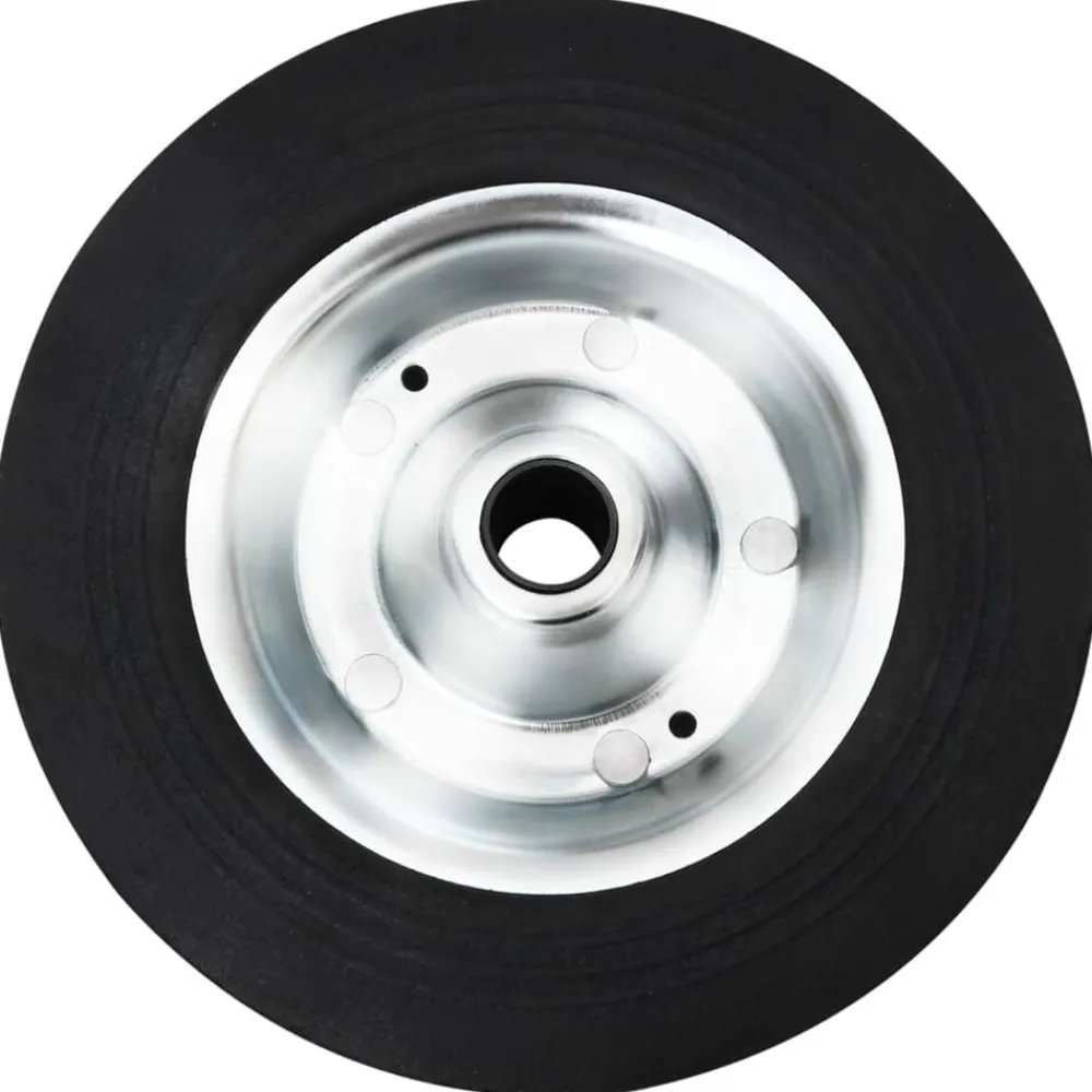 vidaXL Rueda para rueda jockey acero y caucho macizo Ø20x5 cm Discount