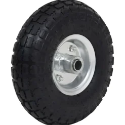 vidaXL Ruedas de carrito de sacos 2 unidades goma 4.10/3.50-4 (260x83) Clearance