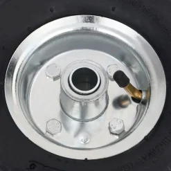 vidaXL Ruedas de carrito de sacos 2 unidades goma 4.10/3.50-4 (260x83) Clearance