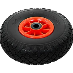 vidaXL Ruedas de carrito de sacos 2 uds PU macizo 3.00-4 260x85 mm Best