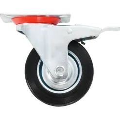 vidaXL Ruedas de transporte 4 unidades 100 mm