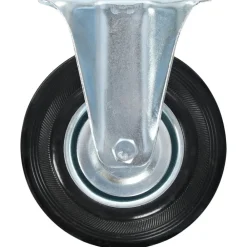 vidaXL Ruedas fijas 4 unidades 125 mm Outlet