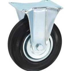 vidaXL Ruedas fijas 4 unidades 125 mm Outlet