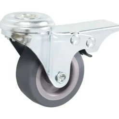 vidaXL Ruedas giratorias con agujero pasador 4 unidades 50 mm Clearance
