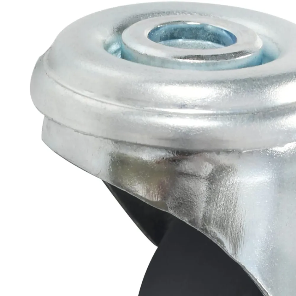 vidaXL Ruedas giratorias con agujero pasador 4 unidades 50 mm Clearance