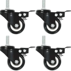 vidaXL Ruedas giratorias con frenos 4 unidades 50 mm Sale