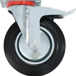 vidaXL Ruedas giratorias 4 unidades 200 mm Online