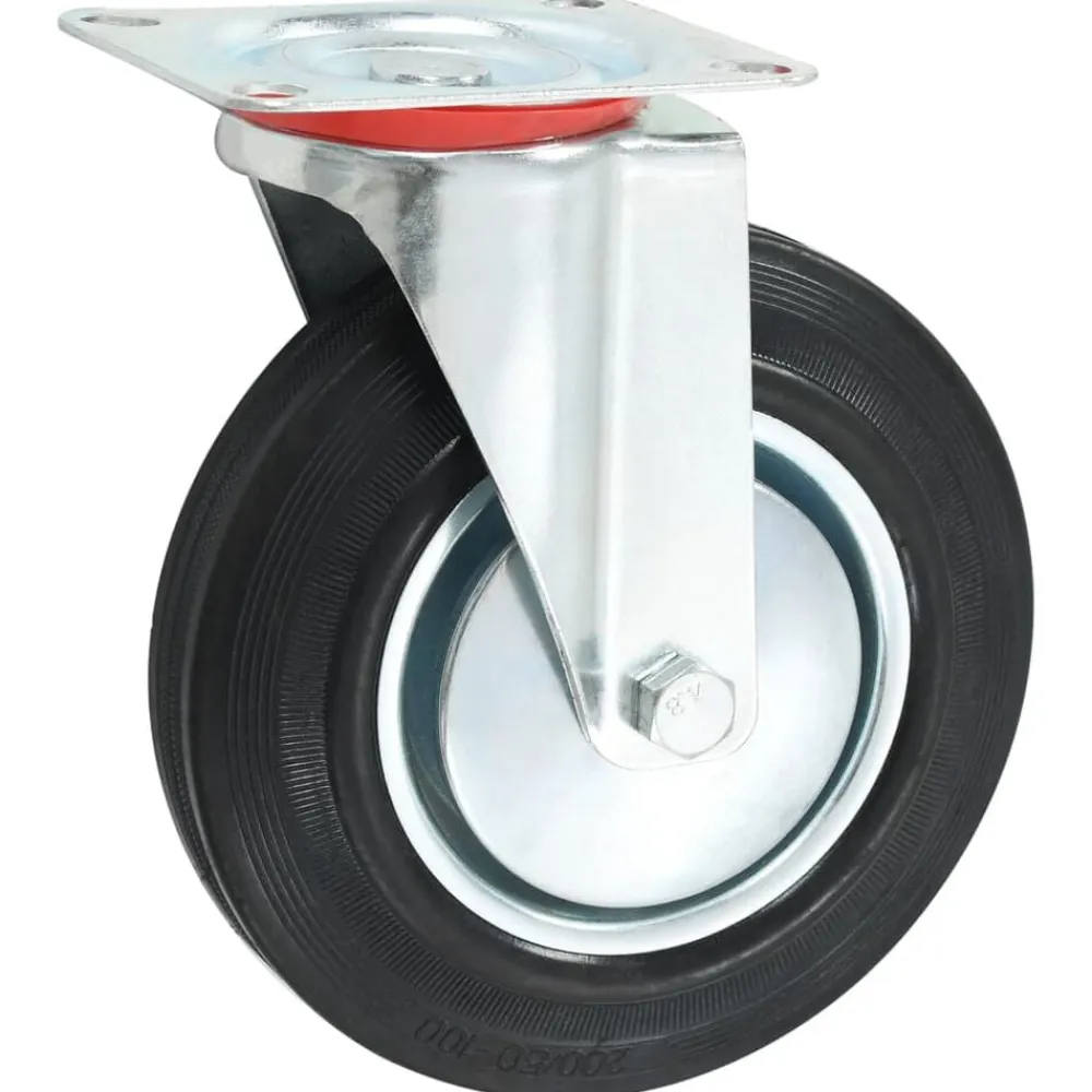 vidaXL Ruedas giratorias 4 unidades 200 mm Online