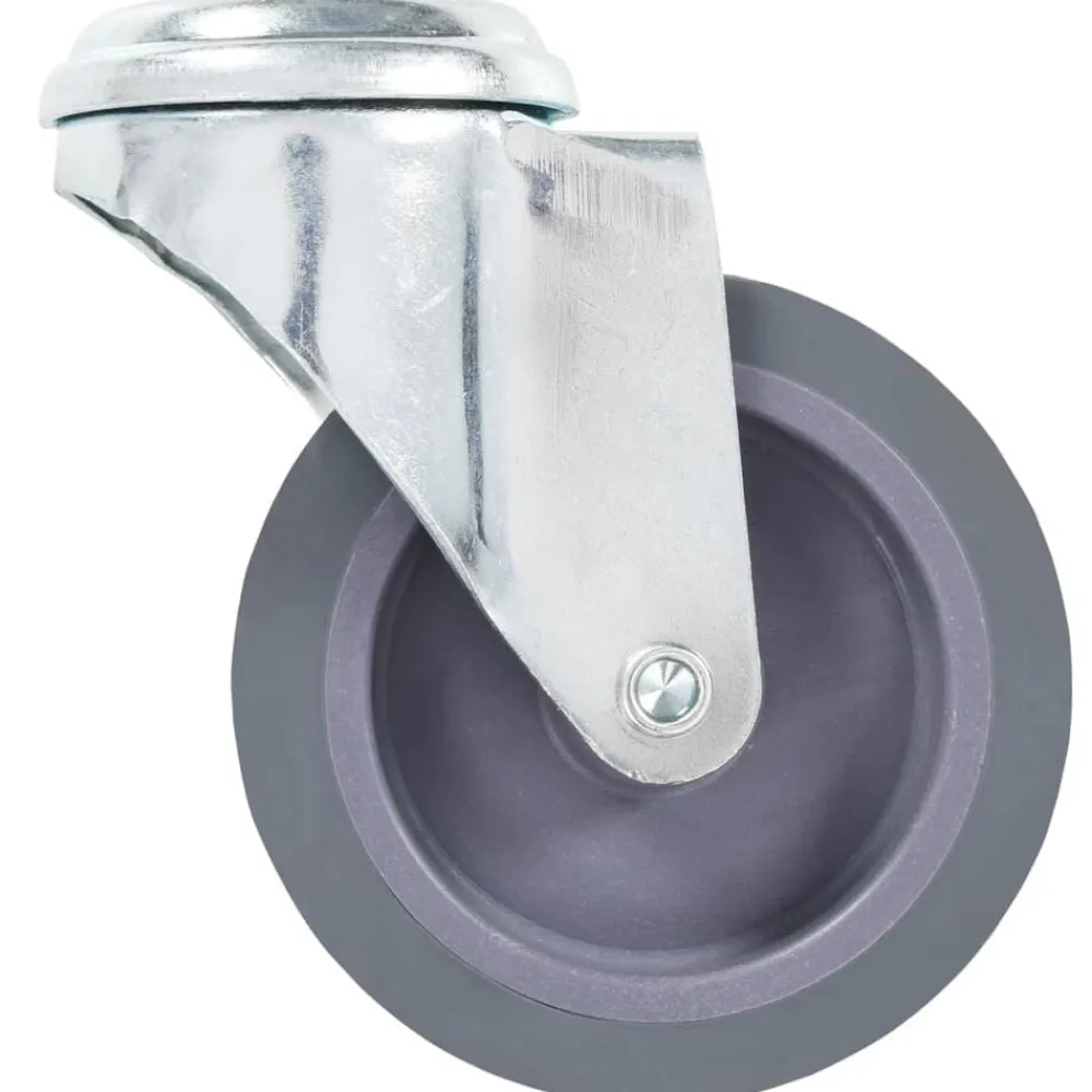 vidaXL Ruedas giratorias con agujero pasador 4 unidades 75 mm Discount