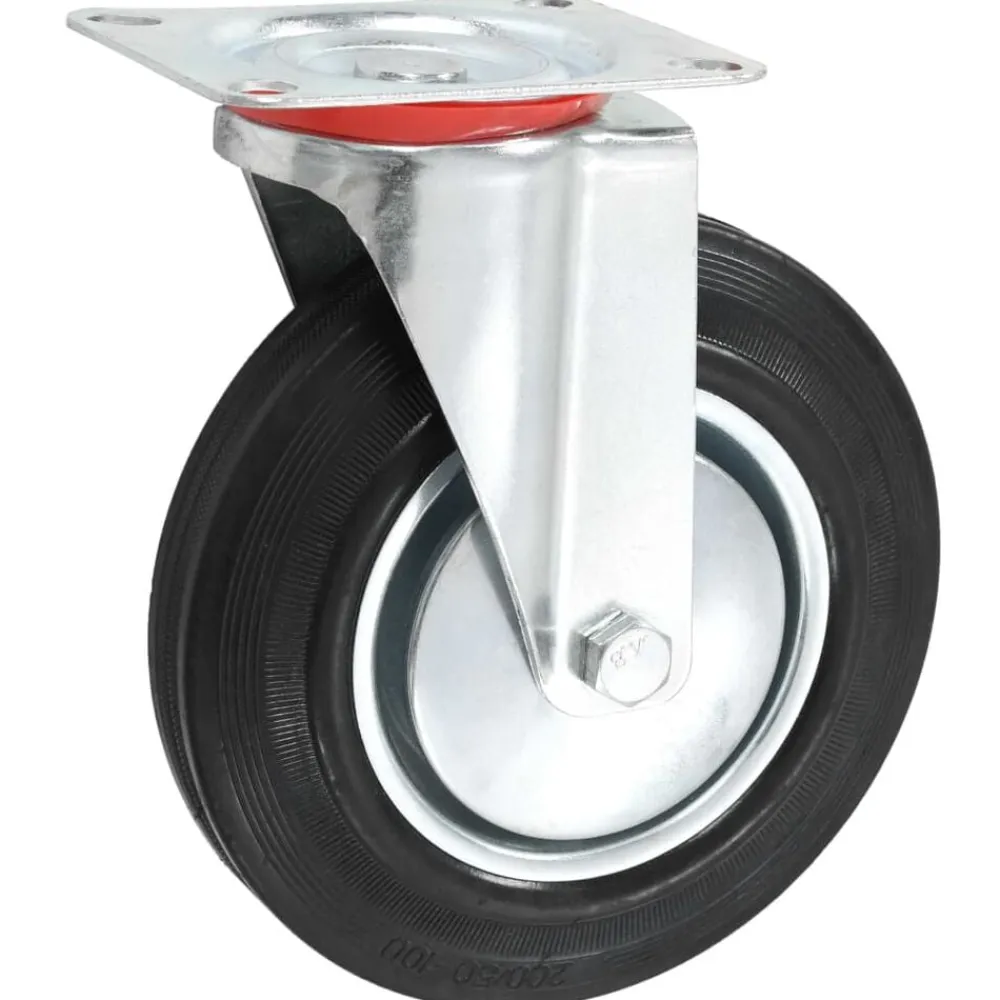vidaXL Ruedas giratorias 4 unidades 200 mm Outlet