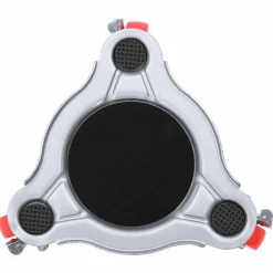 vidaXL Accesorios De Bricolaje-Ruedas para muebles (4 unidades, con elevador, 14,5 x 13,5 x 4 cm, acero, 400 kg)