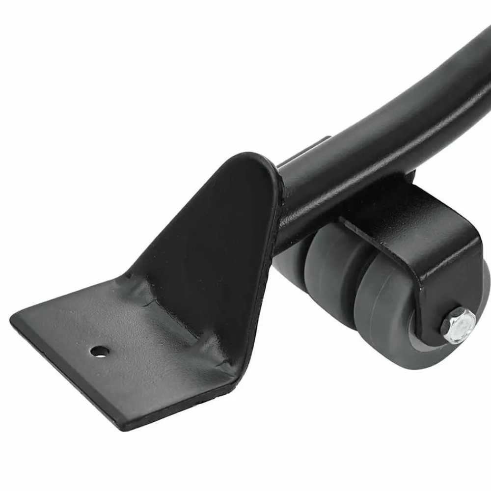 vidaXL Accesorios De Bricolaje-Ruedas para muebles (4 unidades, con elevador, 14,5 x 13,5 x 4 cm, acero, 400 kg)