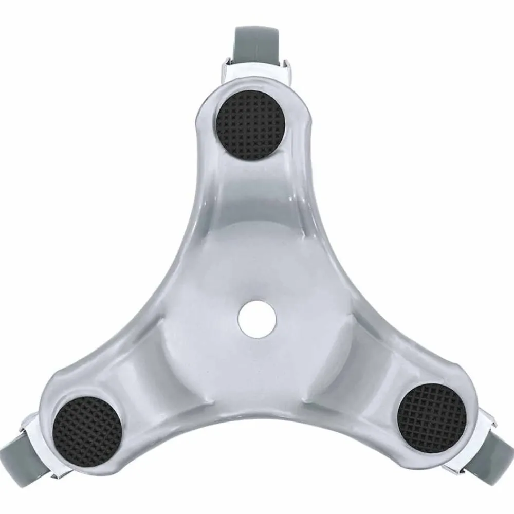 vidaXL Ruedas para muebles (4 unidades, 16 x 14,5 x 5,5 cm, acero, 180 kg) Hot