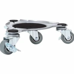 vidaXL Ruedas para muebles (4 unidades, con elevador, 19 x 17,5 x 6 cm, acero, 1000 kg) Online