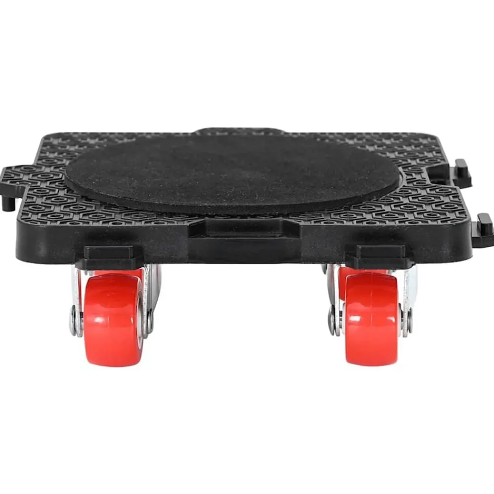 vidaXL Ruedas para muebles (4 unidades, con elevador), color negro, 13,5 x 13,5 x 4,2 cm, 300 kg Sale