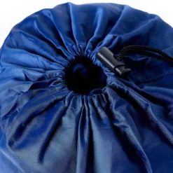 vidaXL Saco de dormir de camping para adultos 3 estaciones azul marino y azul Hot