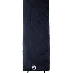 vidaXL Saco de dormir de camping para adultos 3 estaciones Negro y rojo Hot