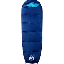 vidaXL Actividades Al Aire Libre-Saco de dormir tipo momia de camping para adultos 3 estaciones