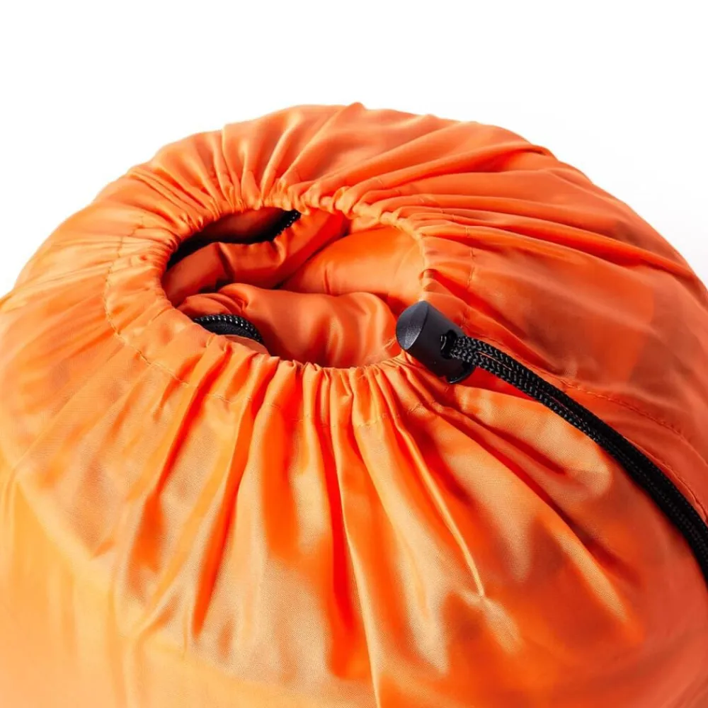 vidaXL Actividades Al Aire Libre-Saco de dormir tipo momia de camping para adultos 3 estaciones