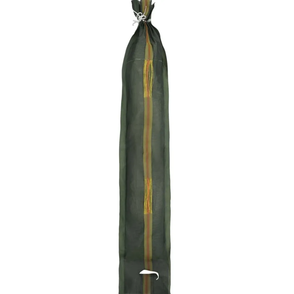 vidaXL Sacos de arena 10 pcs Verde oscuro 100 x 25 cm HDPE Clearance