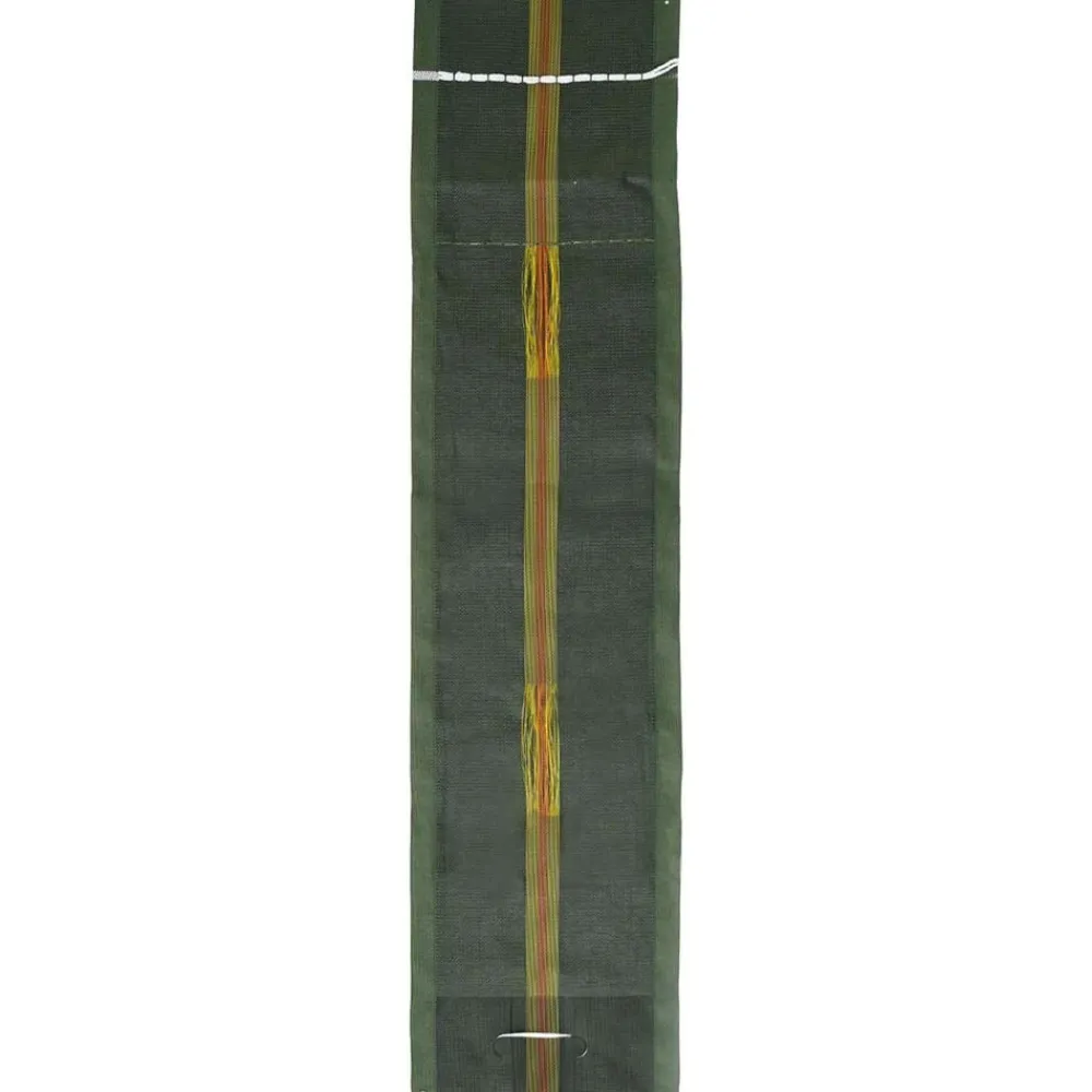 vidaXL Sacos de arena 10 pcs Verde oscuro 100 x 25 cm HDPE Clearance