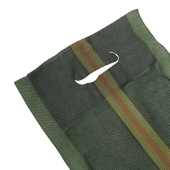 vidaXL Sacos de arena 10 pcs Verde oscuro 100 x 25 cm HDPE Clearance
