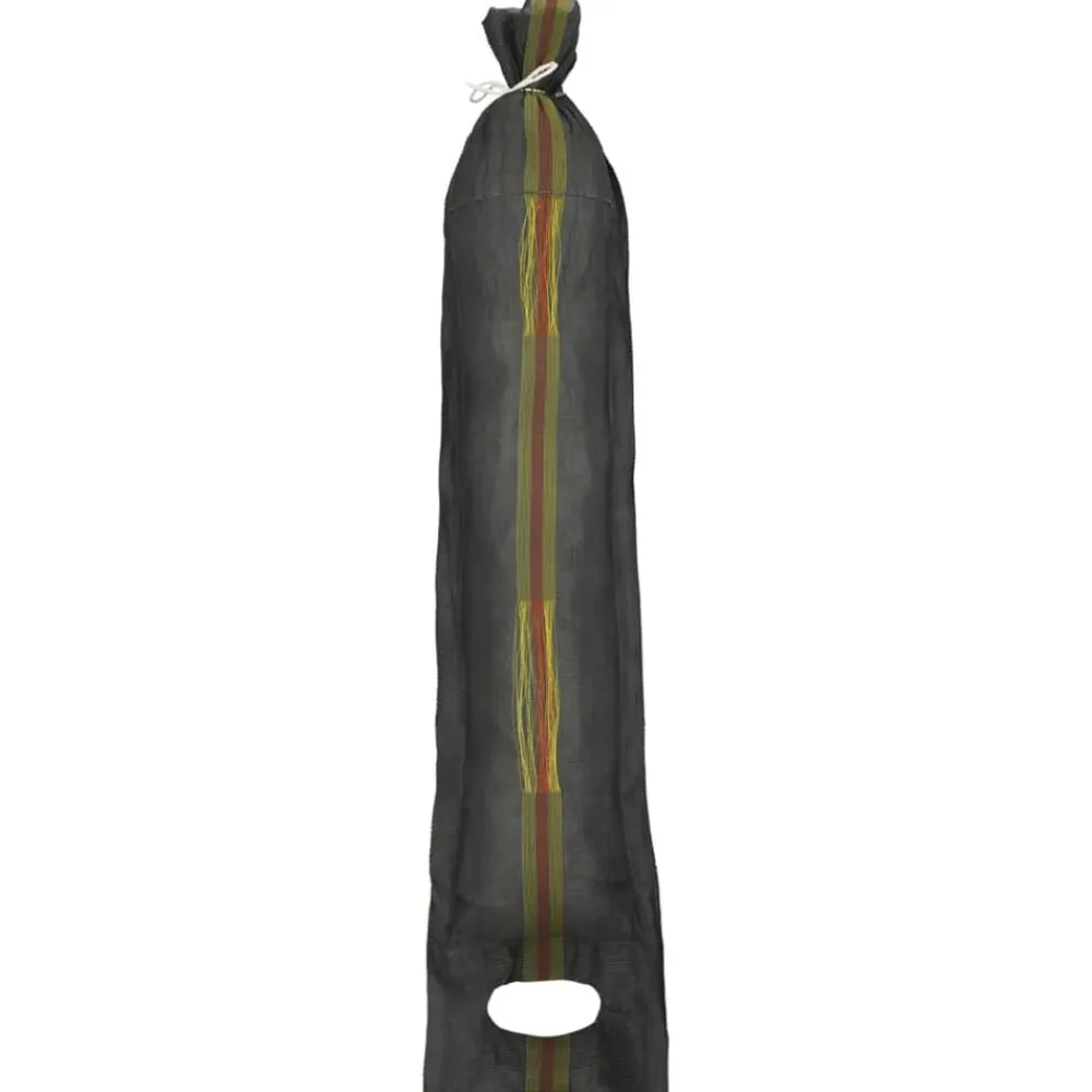 vidaXL Almacenamiento Industrial-Sacos de arena 10 unidades HDPE verde oscuro 103x25 cm