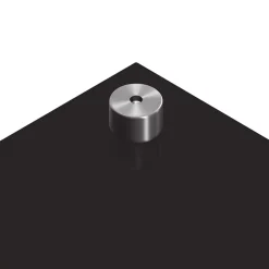 vidaXL Salpicadero de cocina 2 pcs 70 x 40 cm vidrio templado Negro Sale